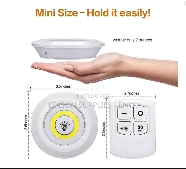 Led Light Set 3pcs With Remote Control Smart Bulbs - thumbnail 3