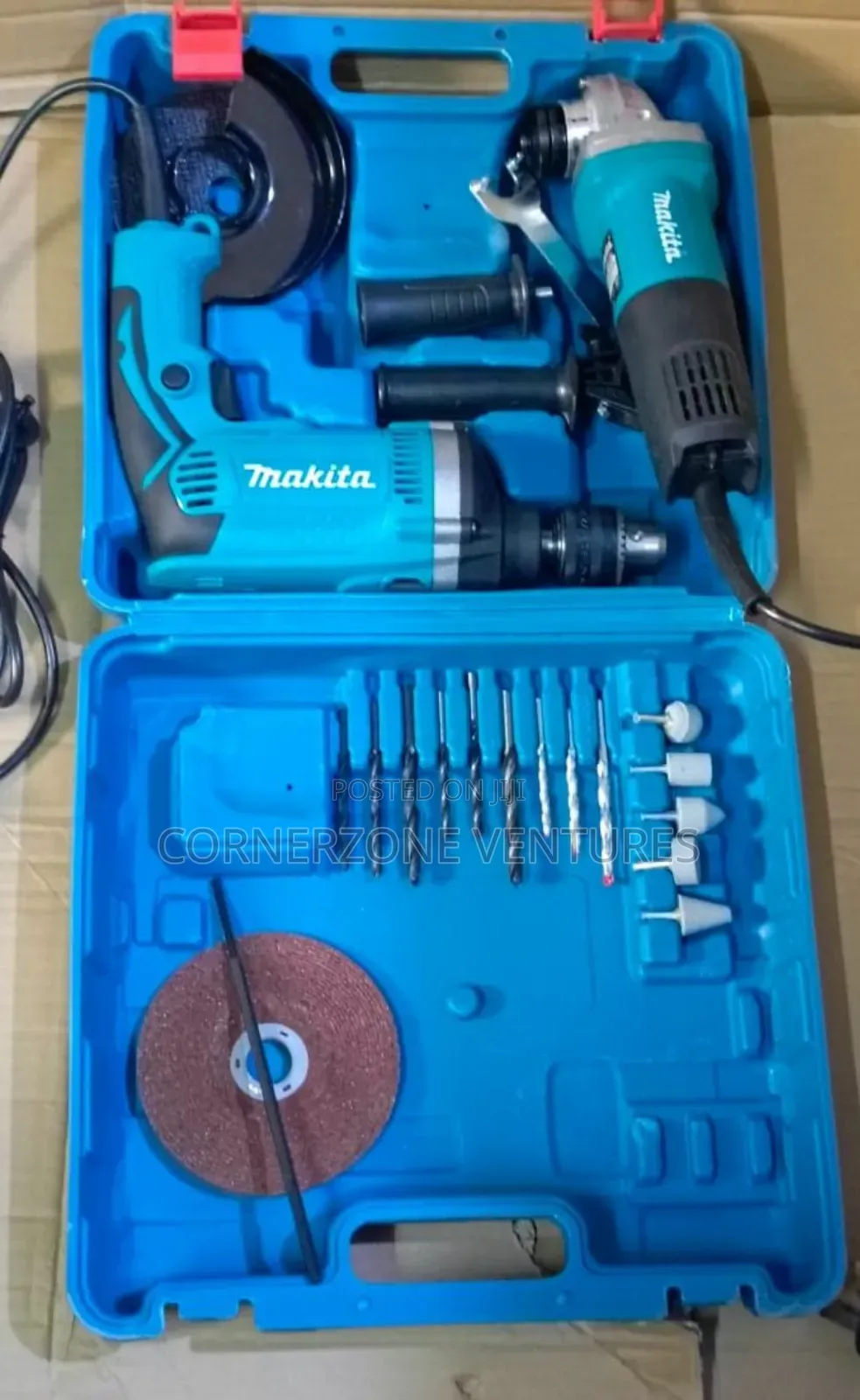 Makita Corded Drill and Grinder Combo