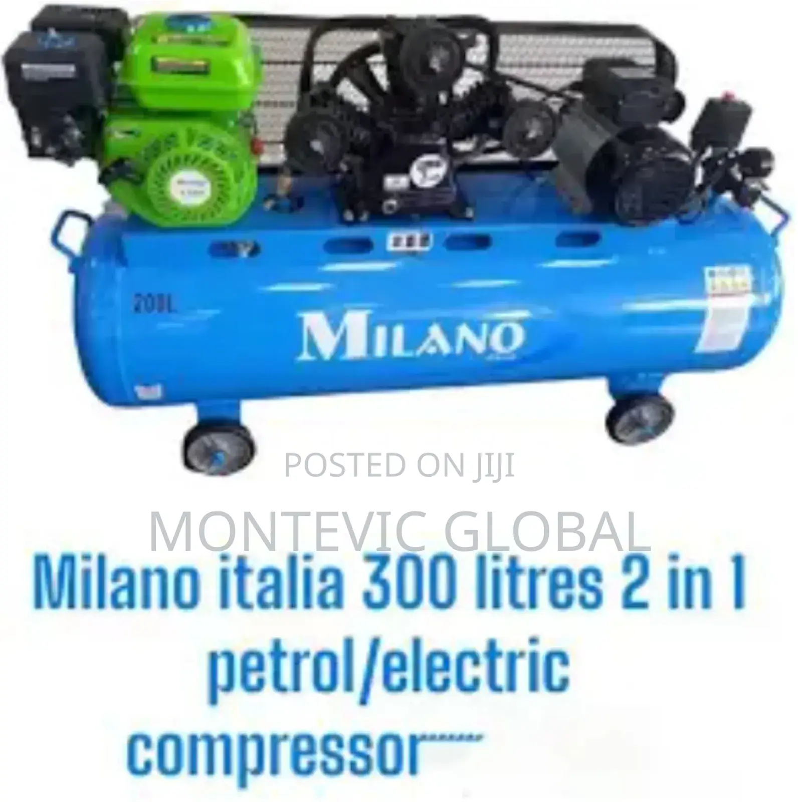 300litres Milano 2in1 Air Compressor