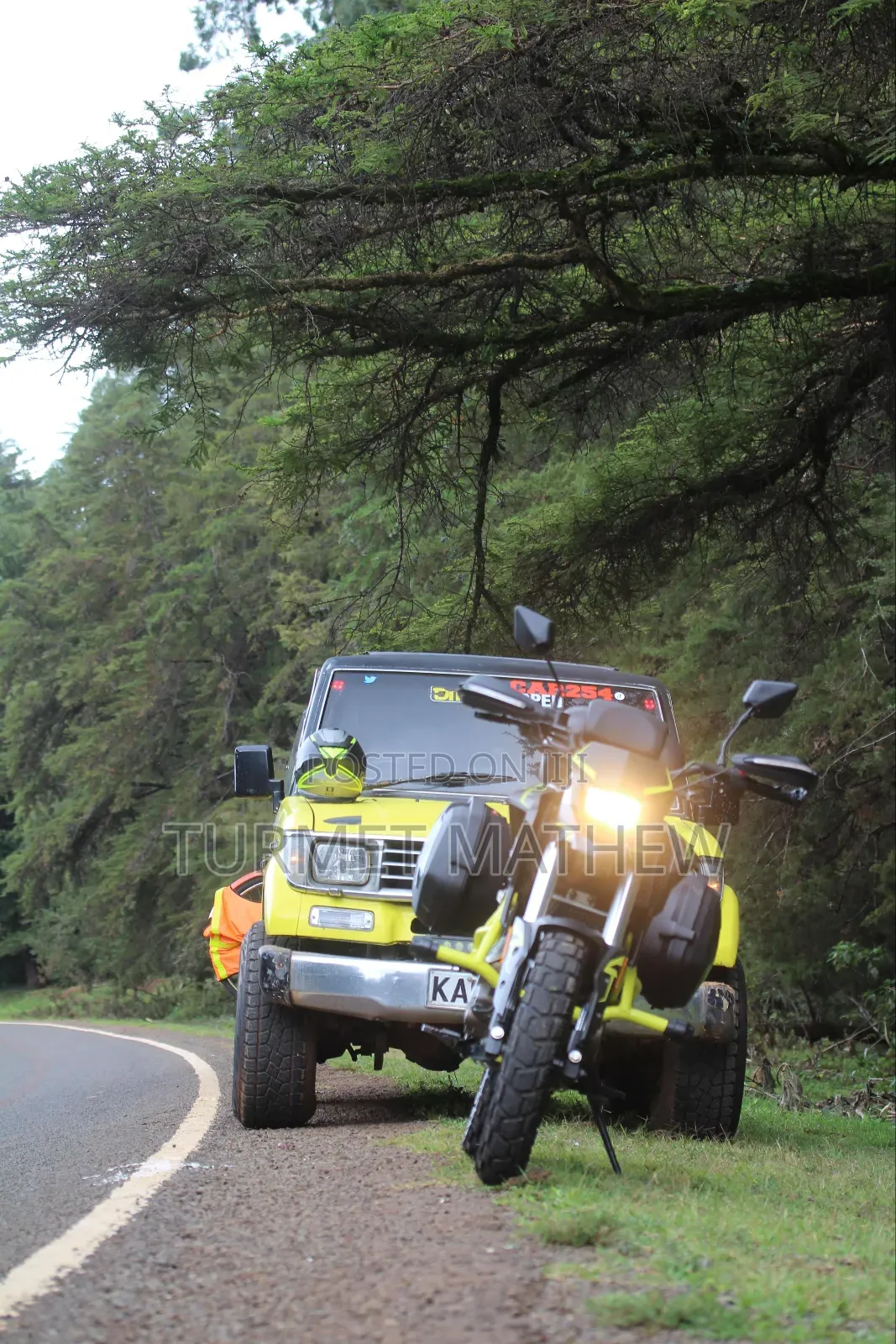 Toyota Land Cruiser Prado 3.0 D 1990 Yellow