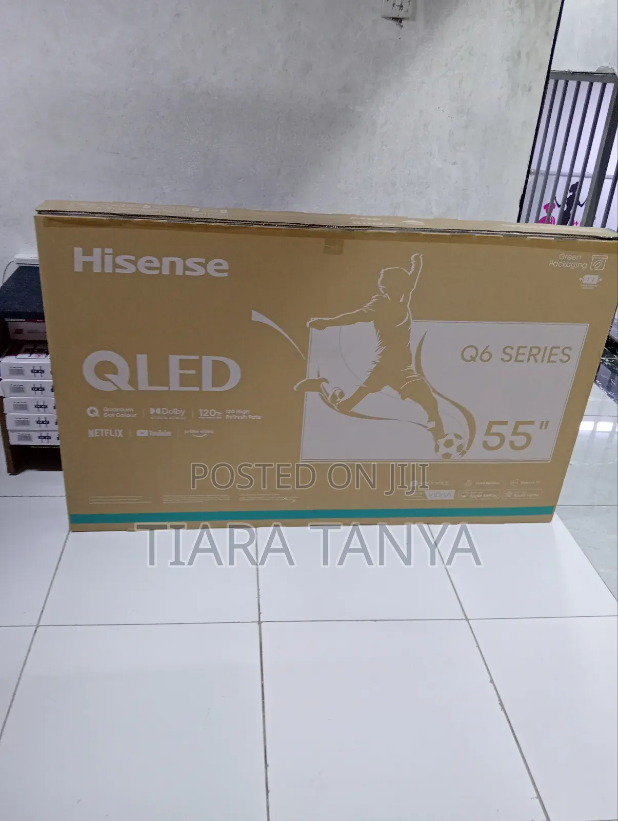 Hisense 55 Inch Qled Ai Upscaler Ultra Hd TV