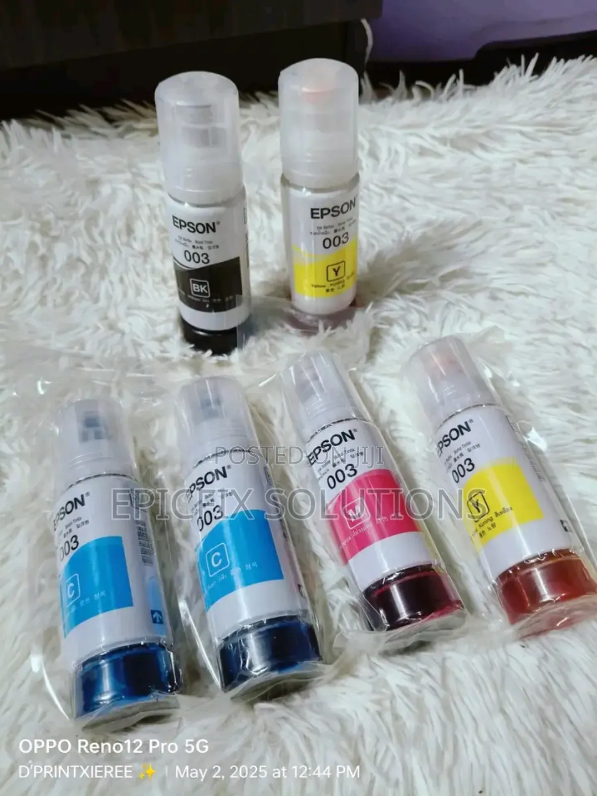 Original Printer Ecotank 003 Original Inks