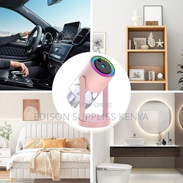 Star Projector Humidifier Night Light Usb Air Aroma Diffuser - thumbnail 4