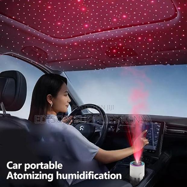 Star Projector Humidifier Night Light Usb Air Aroma Diffuser - thumbnail 3