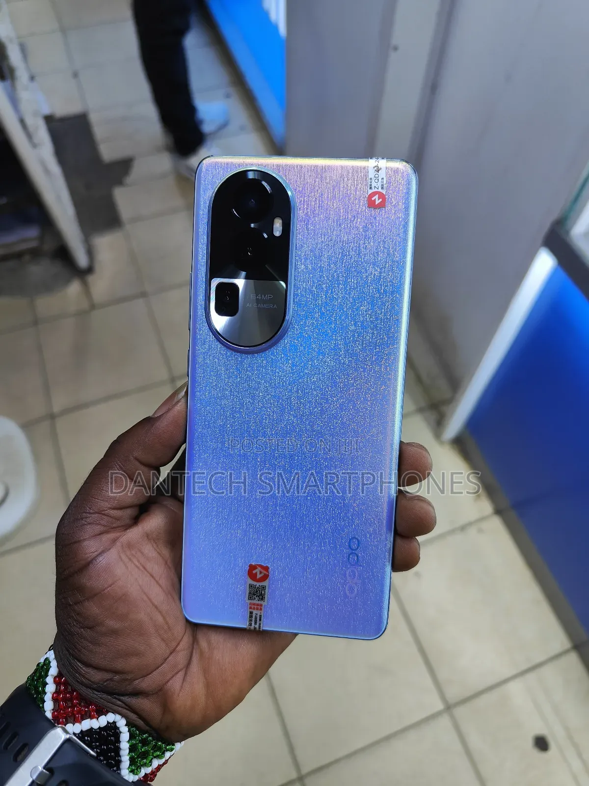 New Oppo Reno 10 5G 256 GB Silver