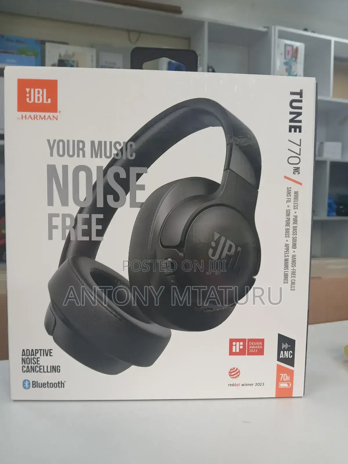 JBL Tune 770nc Headphones.