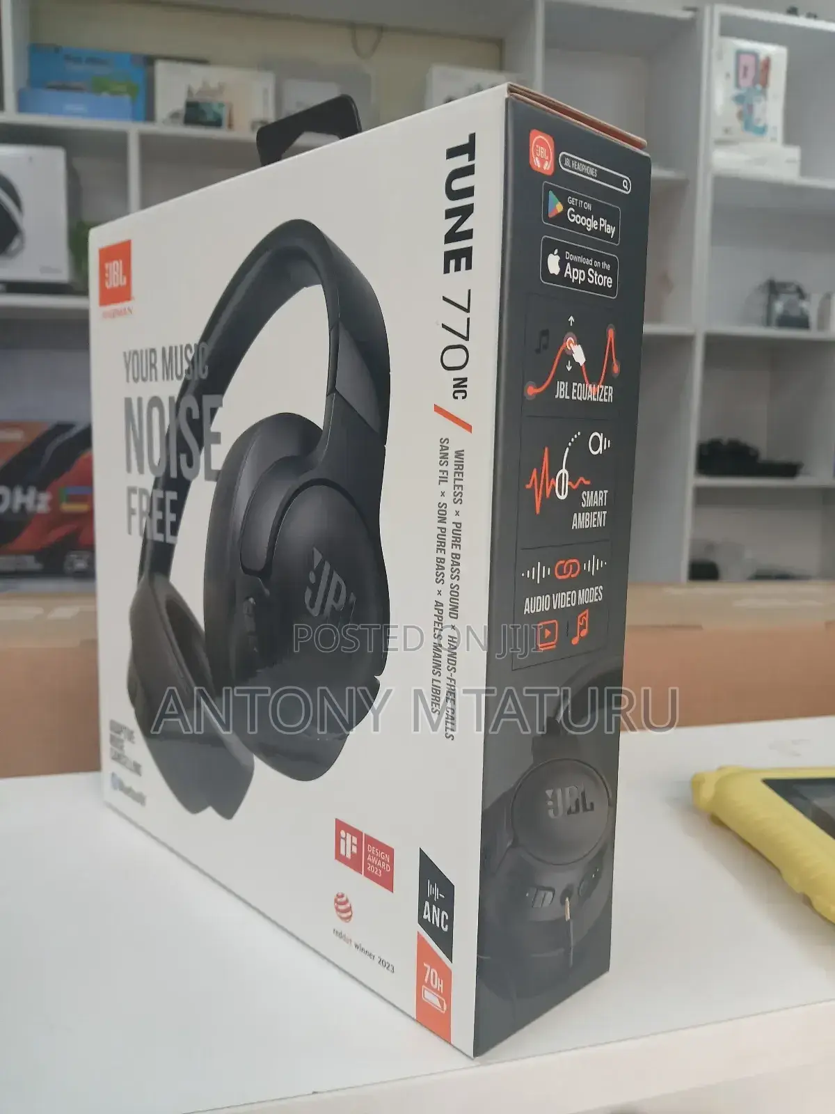 JBL Tune 770nc Headphones.