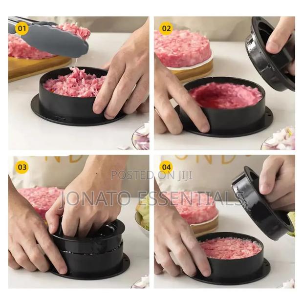 Plastic Burger Meat Press, Hamburger Mold and Press - thumbnail 2