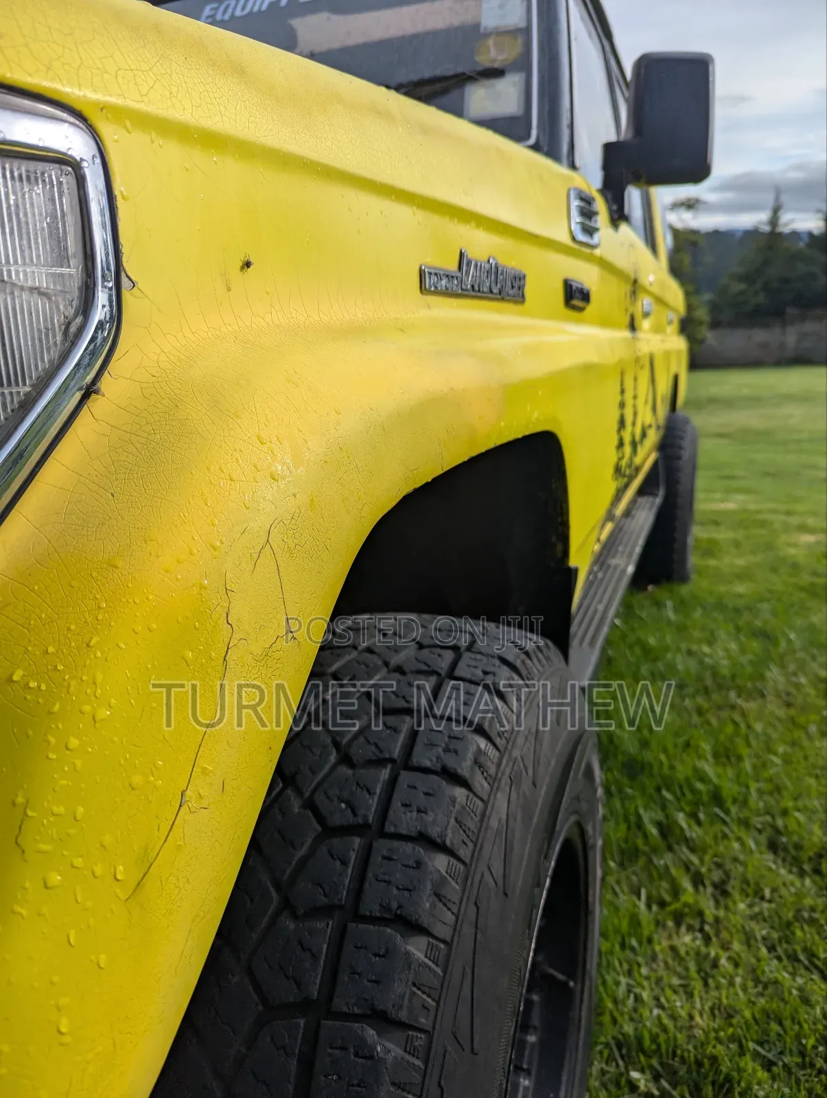 Toyota Land Cruiser Prado 3.0 D 1990 Yellow