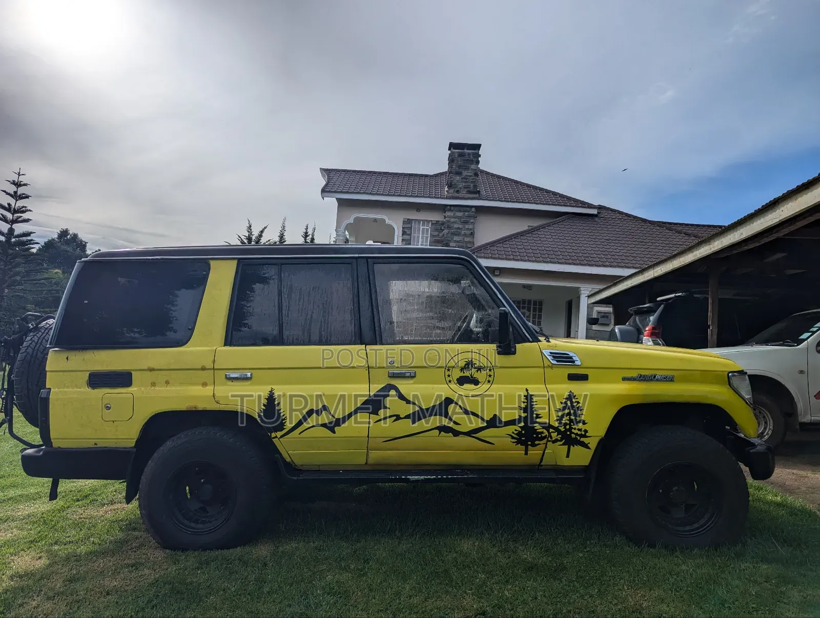 Toyota Land Cruiser Prado 3.0 D 1990 Yellow