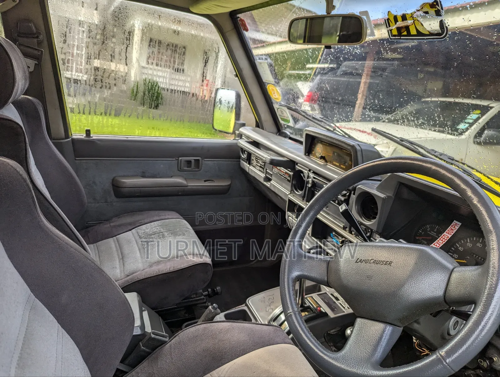 Toyota Land Cruiser Prado 3.0 D 1990 Yellow