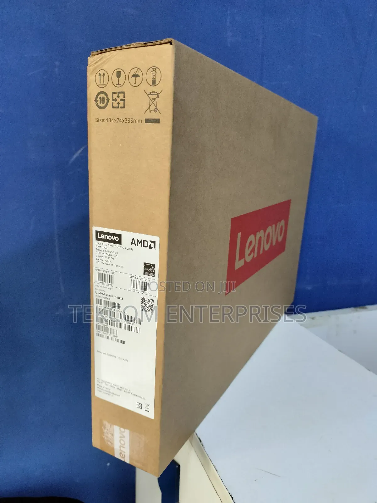 New Laptop Lenovo Ideapad 3 16GB AMD Ryzen 7 SSD 512GB