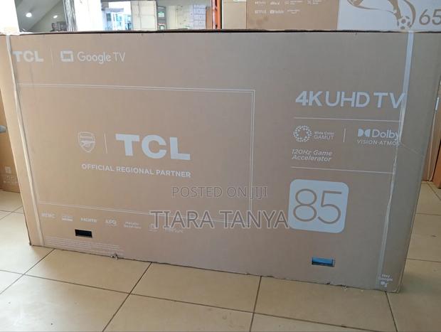 TCL 85" Ultra Hd Frameless Google Smart Tv