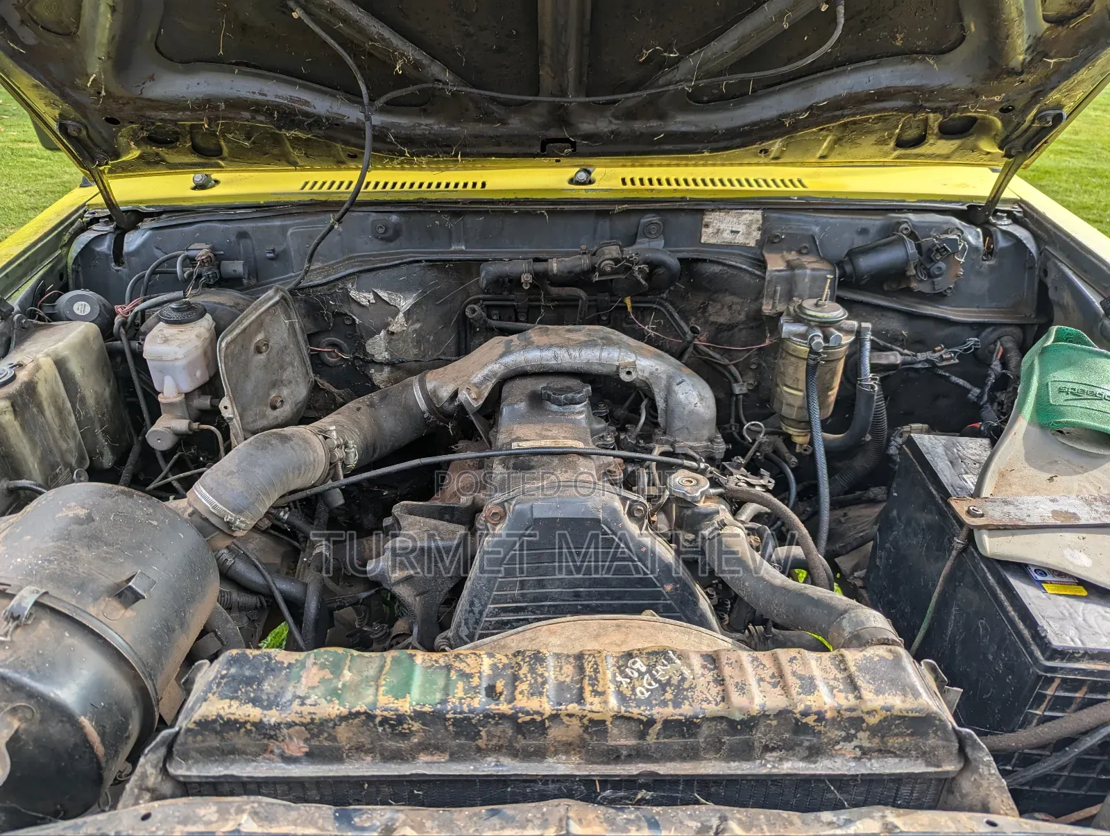 Toyota Land Cruiser Prado 3.0 D 1990 Yellow