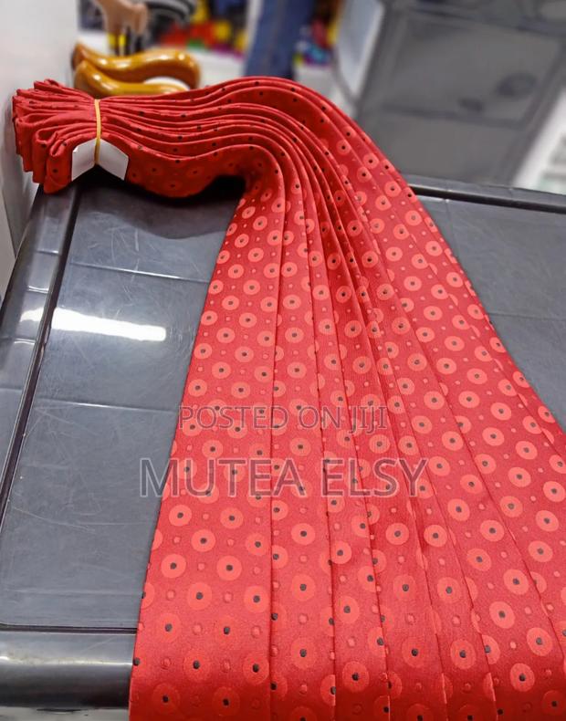 Red Hepiide Executive Single Ties - thumbnail 2