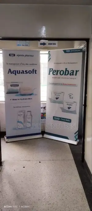 Affordable Complete Broad- Base Roll-Up Banner