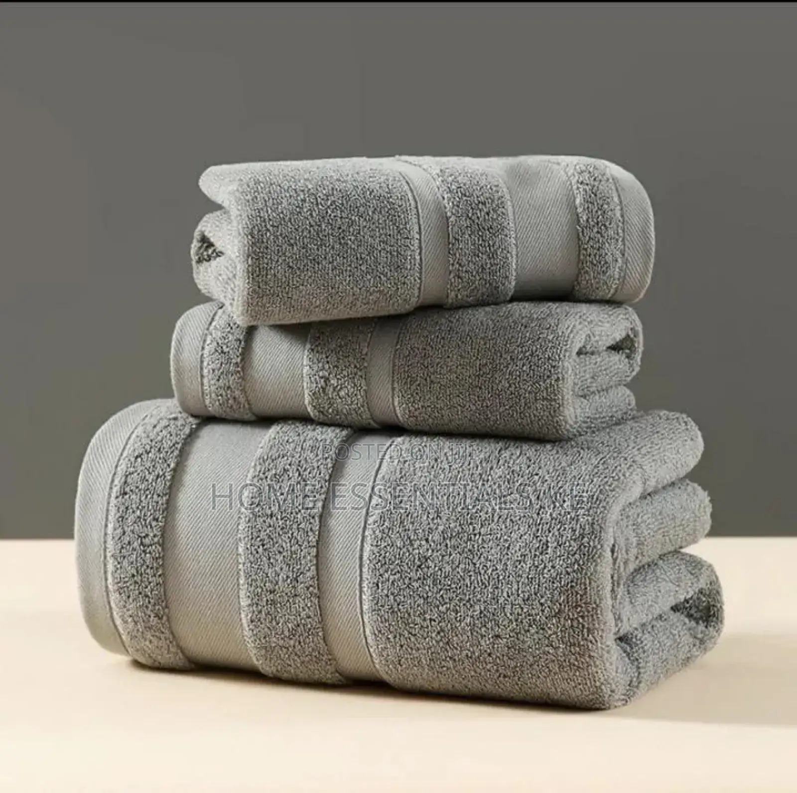 3 PCS Premium Quality Towels -3different Sizes