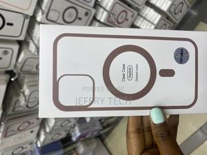 Casekoo iPhone 15 Pro Max Magsafe Transparent Case-Desert - main view