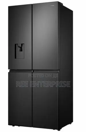 454 Litres Black Hisense Fridge With Water Dispenser