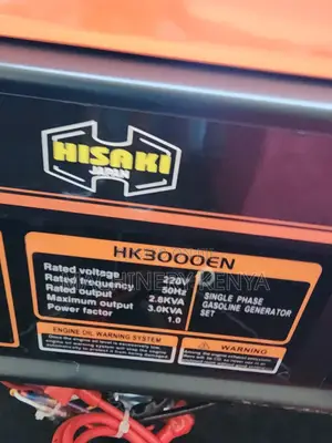 Brand New 3kva Hisaki Generator