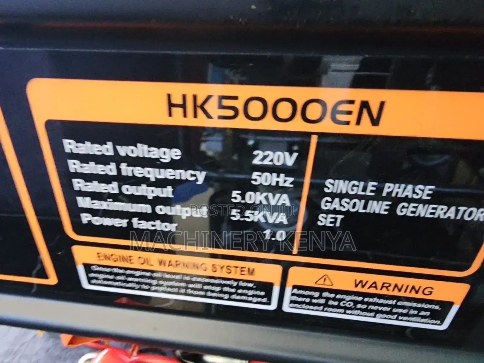5kva New Hisaki Power Back Up Generator