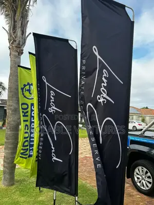 3.5m Custom Telescopic Banners