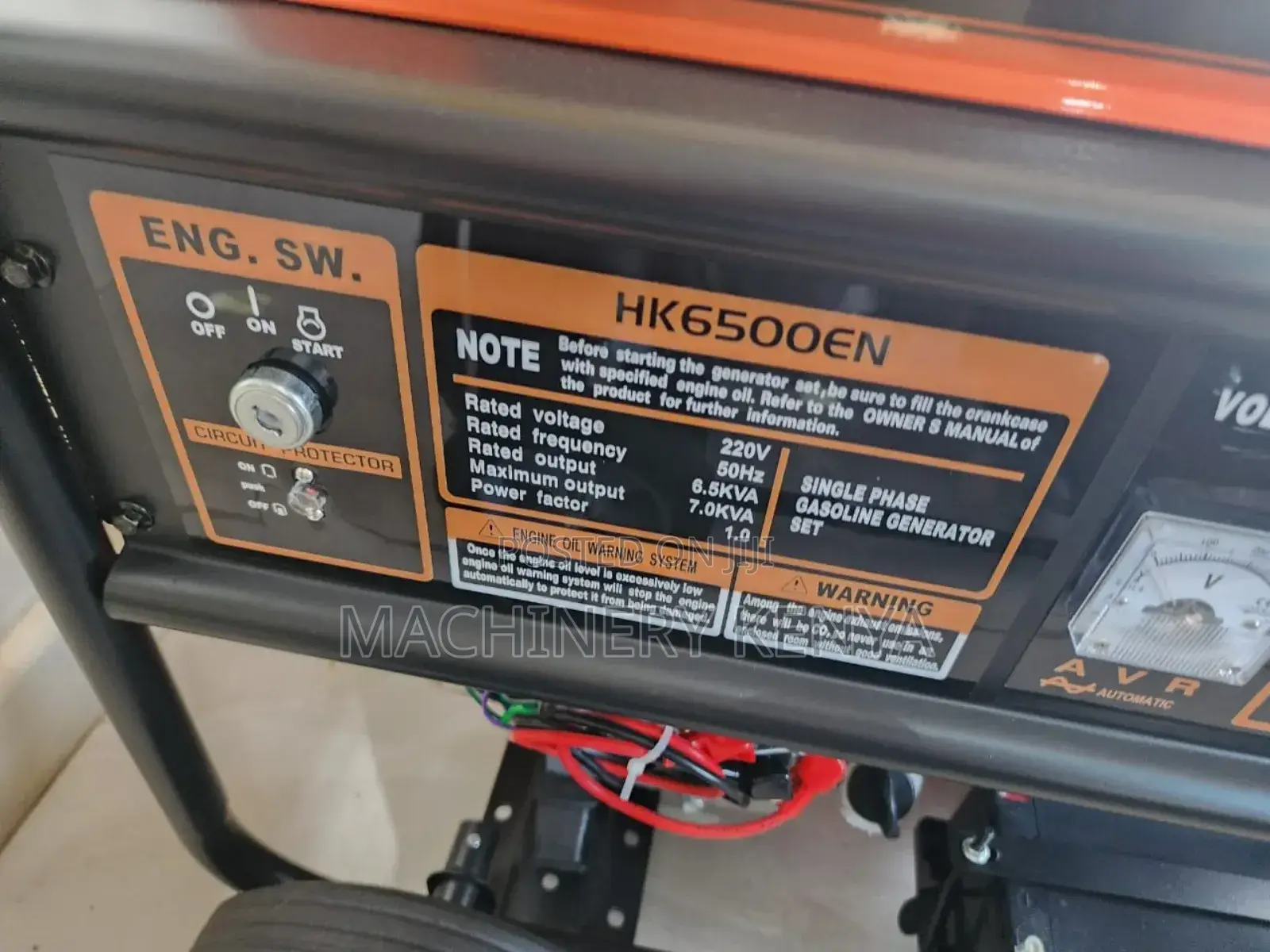 7kva Brand New Back Up Power Generator Hisaki