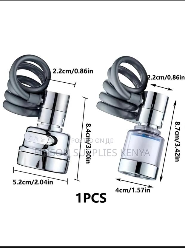Kitchen Tap Faucet Extender 3-Settings Pull-Out Sprayer Tap - thumbnail 8