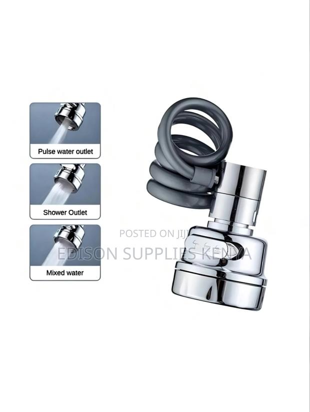 Kitchen Tap Faucet Extender 3-Settings Pull-Out Sprayer Tap - thumbnail 7