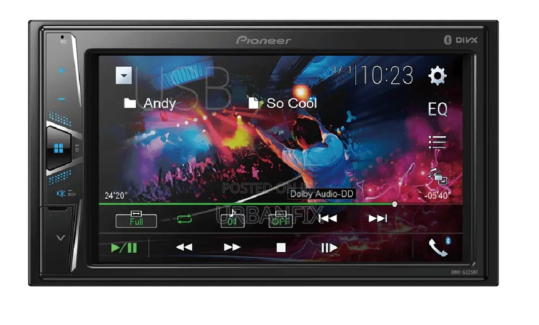 Pioneer 7 Inch DMH-G225bt Car Radio With Fm, Usb, Aux