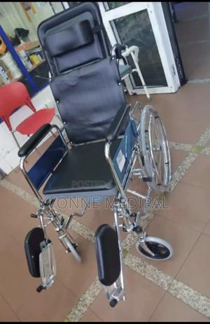 Recliner Wheelchair With Commode - thumbnail 2
