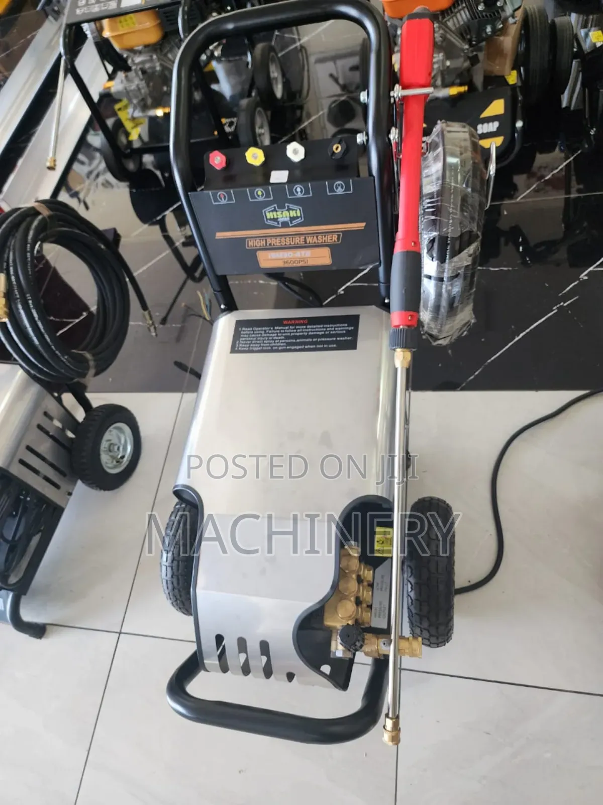 Hisaki 3450psi Electric Pressure Washer