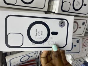 Raptic iPhone 15 Transparent Case With Magsafe-Black - thumbnail 2