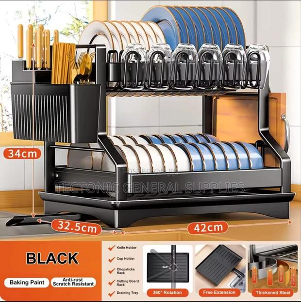 *Kitchen Dish Bowl Drainer - main view