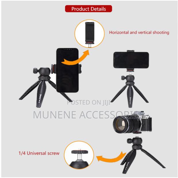 Jmary Mt-20 Mini Tripod Stand Table Top Fold-Able Tripod - thumbnail 4