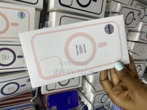 Bentoben Magnetic iPhone 16 Pro Max Clear Case-Sandy Pink - thumbnail 3