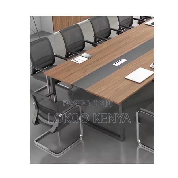 Office Desk: Long Training Conference Office Desk - thumbnail 2