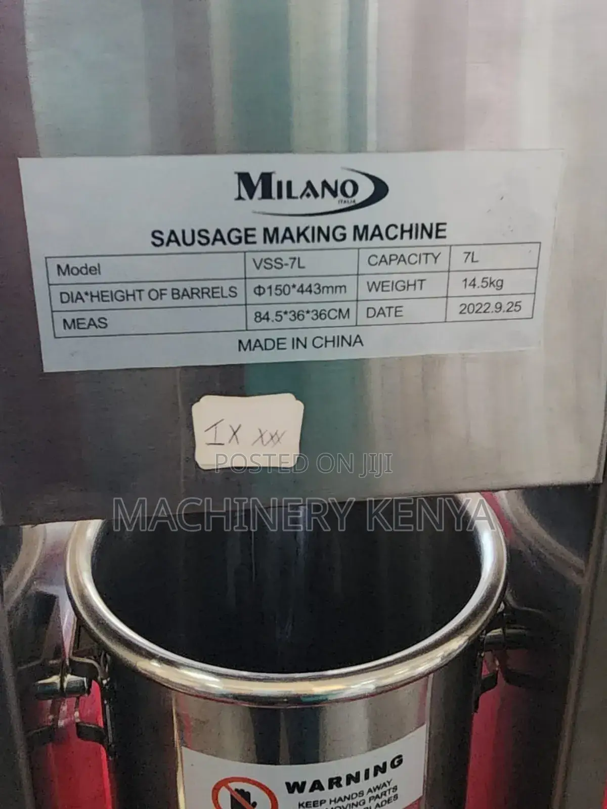 7l New Sausage Stuffer