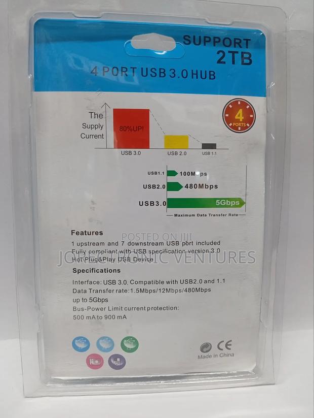 4 Port Usb 3.0hub - thumbnail 2