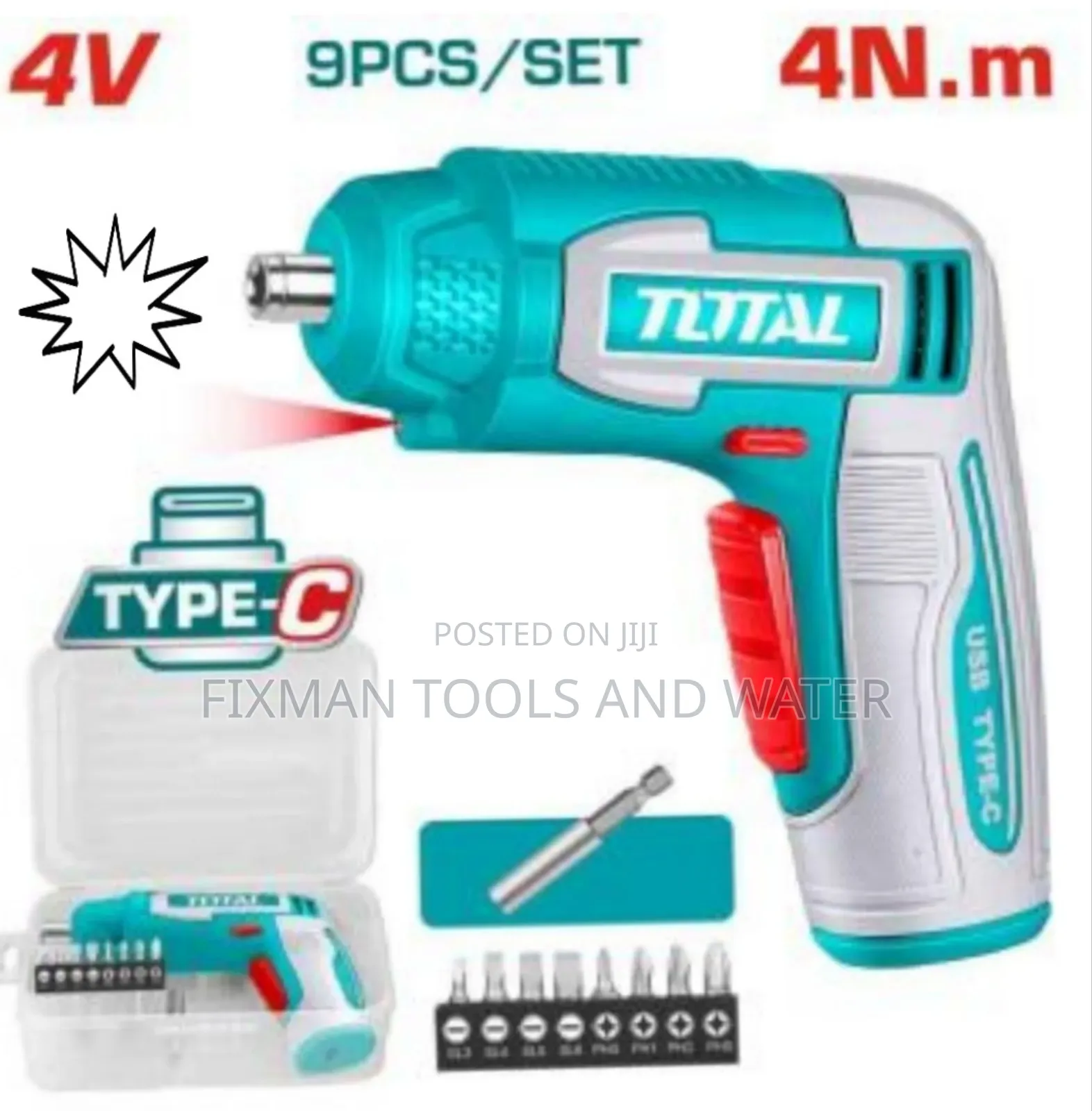 Total Cordless Screw Driver