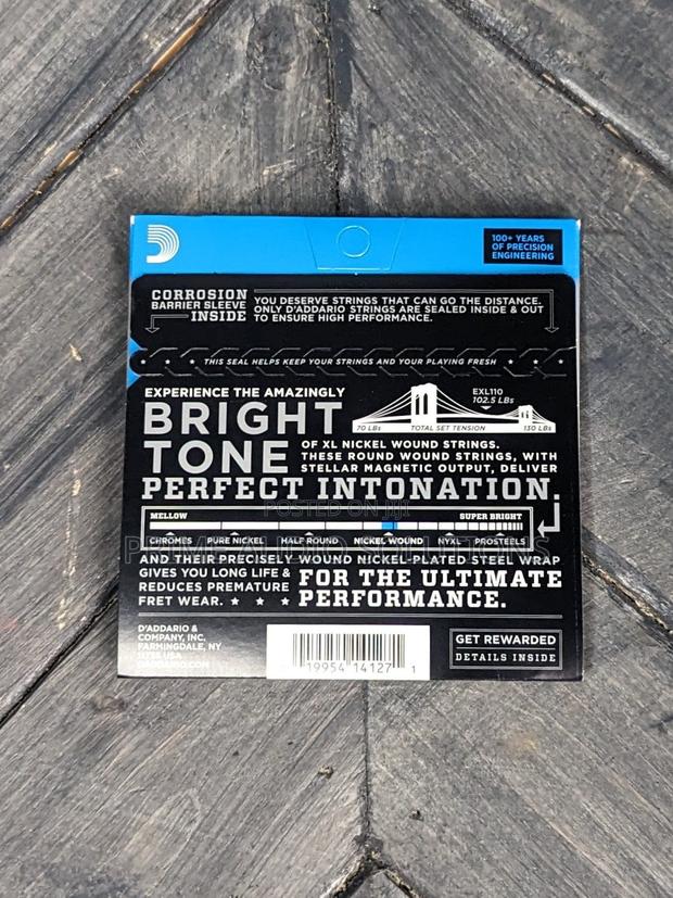 D'addario Electric Guitar Strings - main view