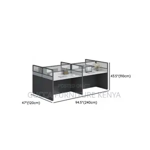 Workstation:4-Way Digital Modular Office Workstation