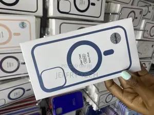 Roybens iPhone 16 Pro-Max Transparent Magsafe Case-Navy Blue