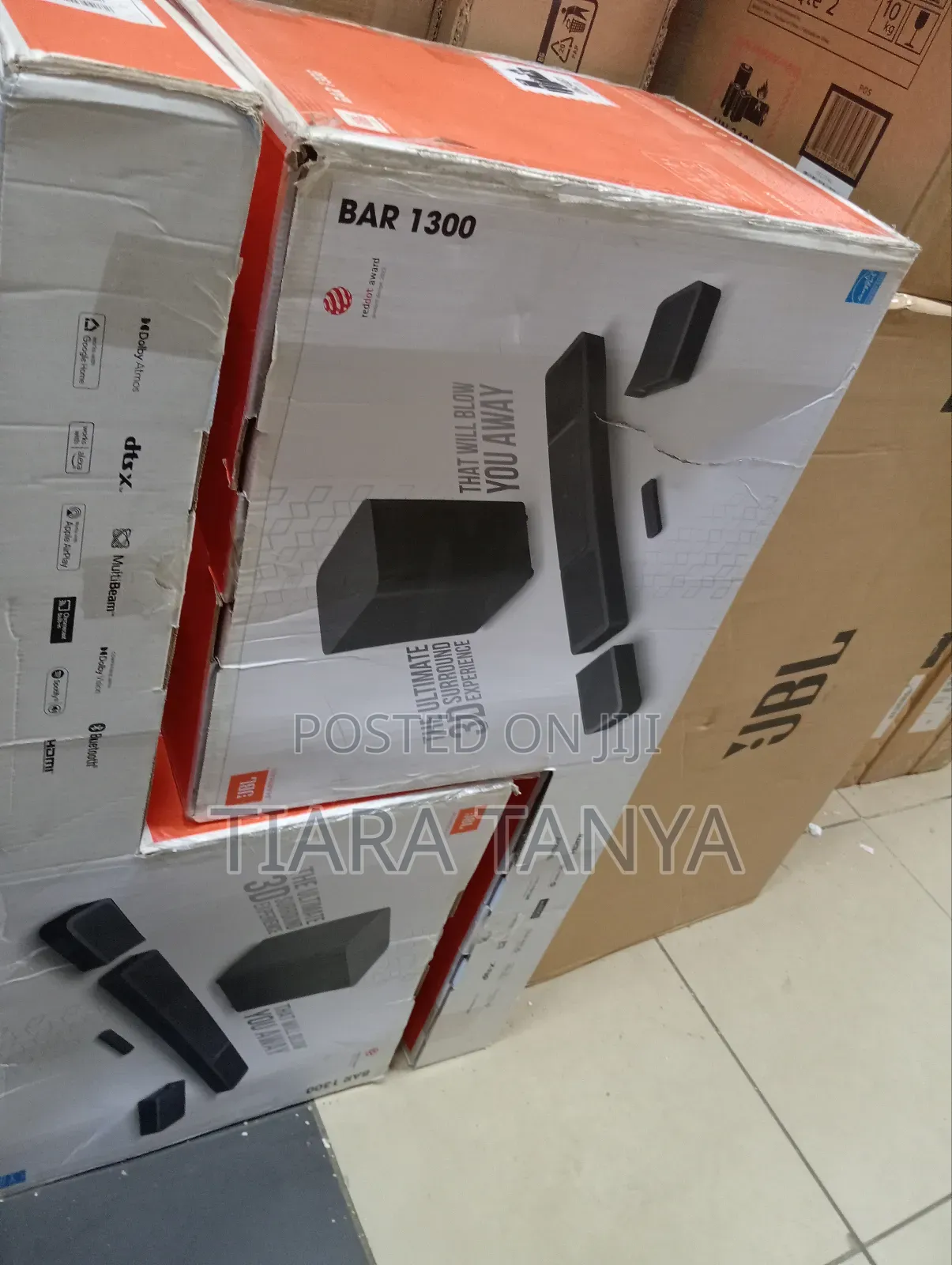 JBL Bar 1300 With 1170 Watts 11.1.4 Channel Dolby Atmos