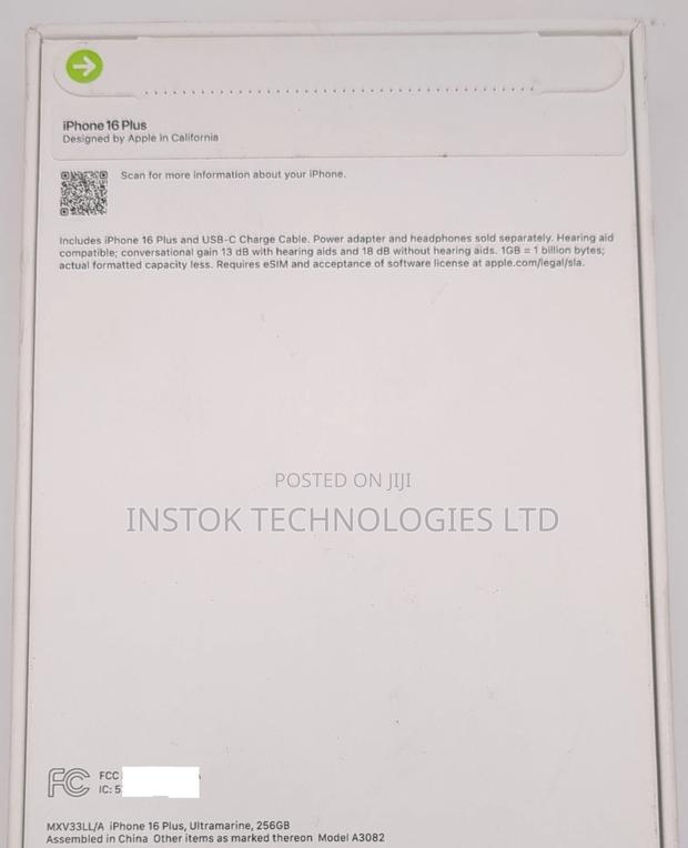 New Apple iPhone 16 128 GB Blue - thumbnail 2
