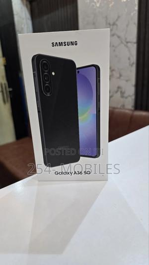New Samsung Galaxy A36 256 GB Black - main view