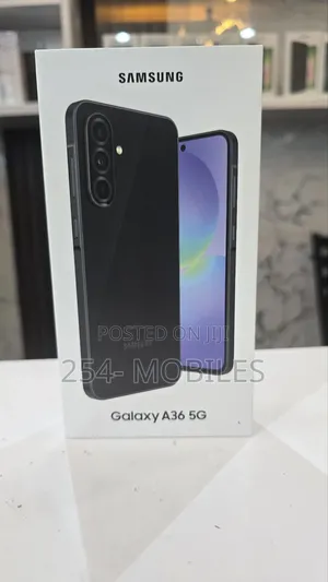 New Samsung Galaxy A36 256 GB Black