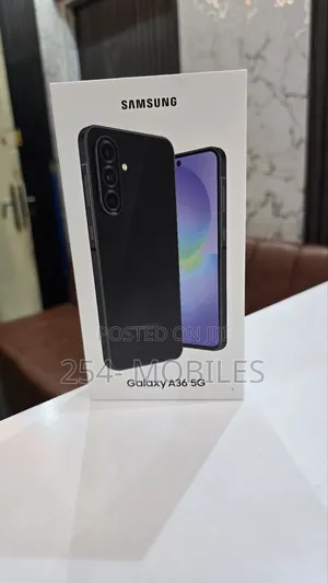 New Samsung Galaxy A36 256 GB Black