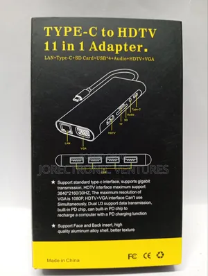 Type-C to HDTV 11 in 1