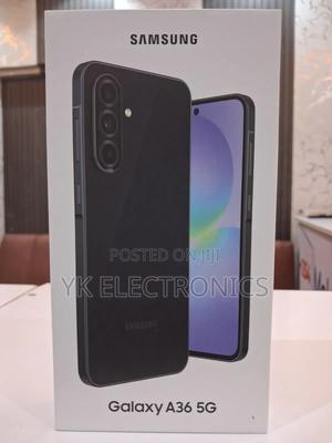 New Samsung Galaxy A36 256 GB Black - main view